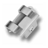 7-136 - 180° Hinge,for single cabinets stainless steel